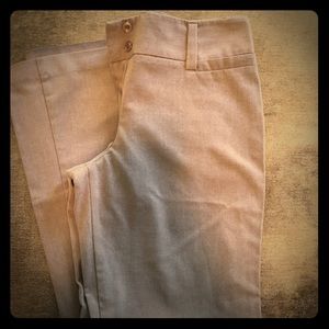 Tan dress pants - size 7 Juniors